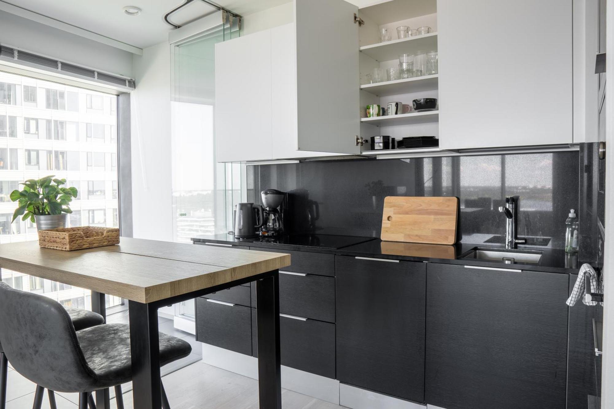 18Th Floor Helsinki High Point 1 Bdr Apartment With City View - Free Garage Parking Exterior photo