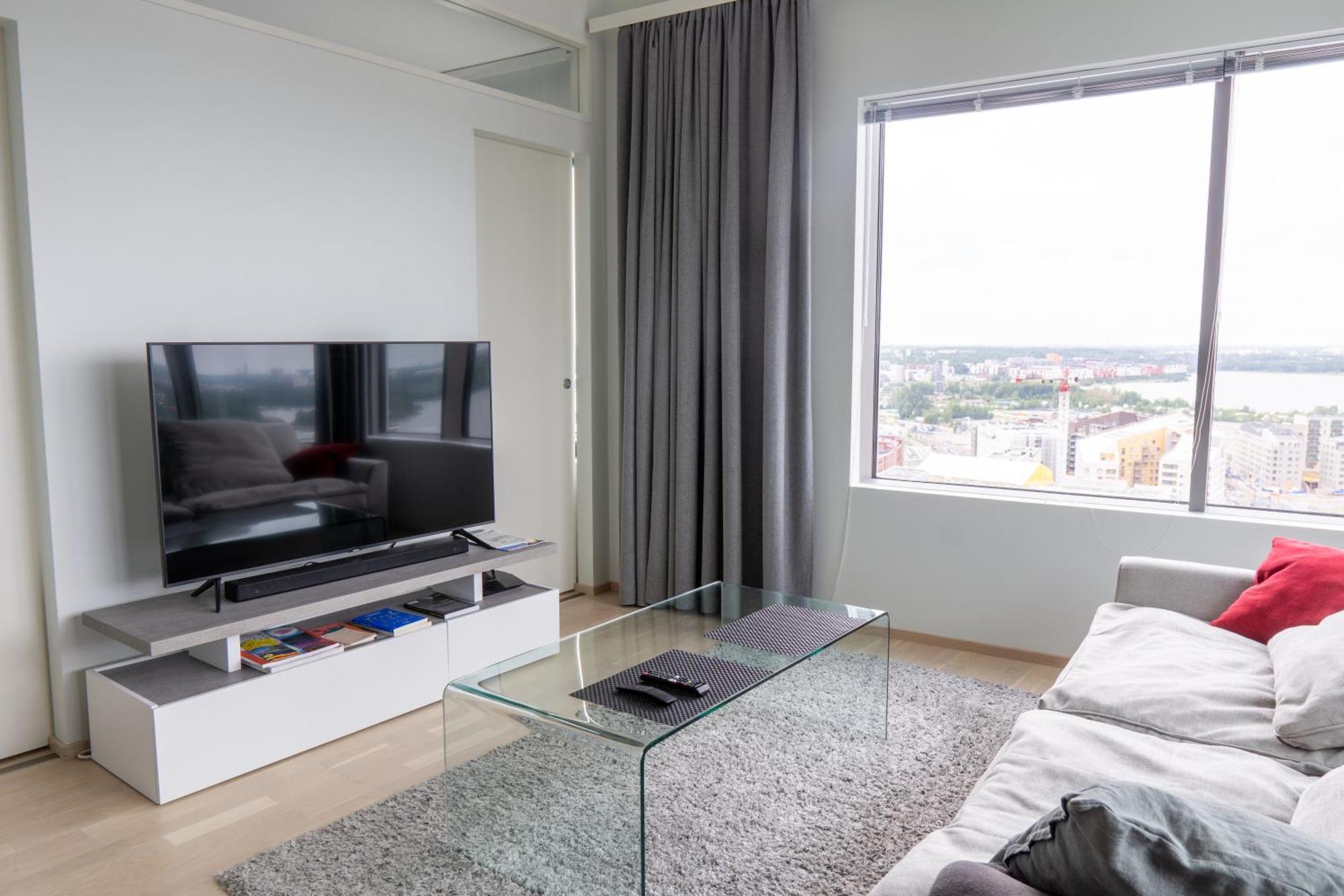 18Th Floor Helsinki High Point 1 Bdr Apartment With City View - Free Garage Parking Exterior photo