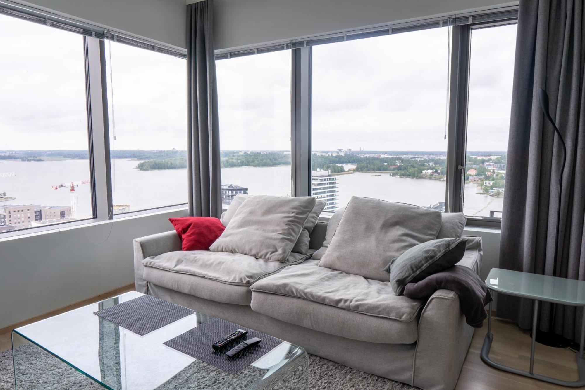 18Th Floor Helsinki High Point 1 Bdr Apartment With City View - Free Garage Parking Exterior photo