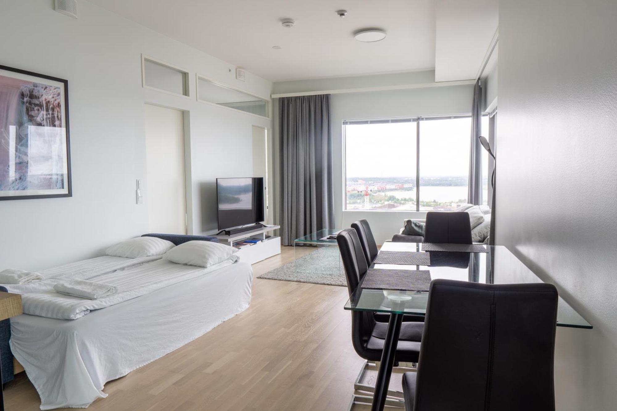 18Th Floor Helsinki High Point 1 Bdr Apartment With City View - Free Garage Parking Exterior photo